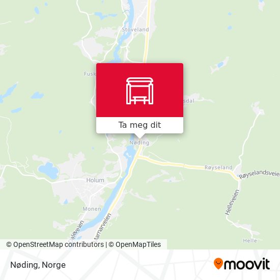 Nøding kart