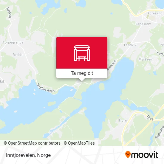 Inntjoreveien kart