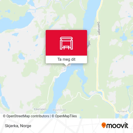 Skjerka kart