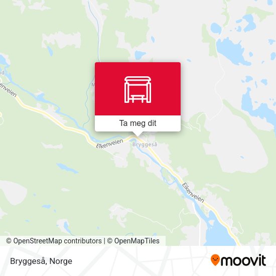 Bryggeså kart