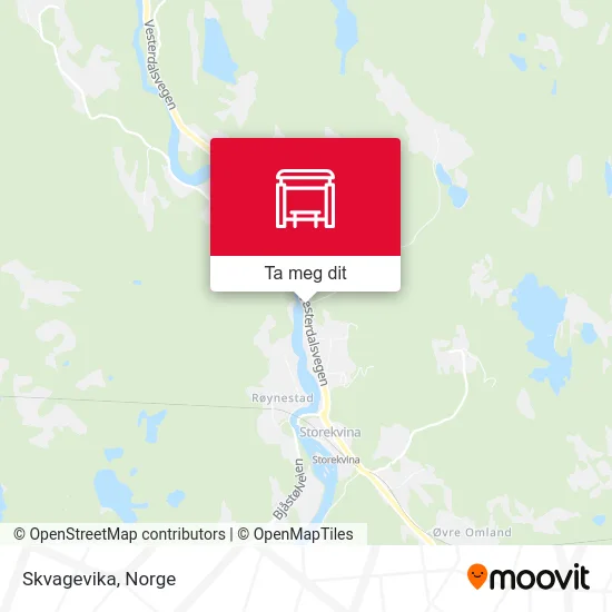 Skvagevika kart