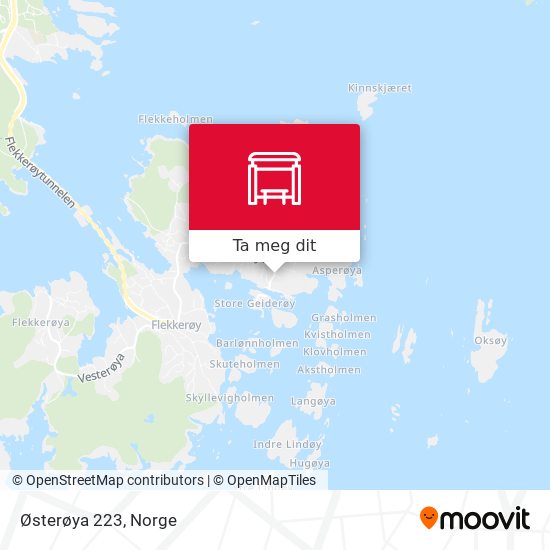 Østerøya 223 kart
