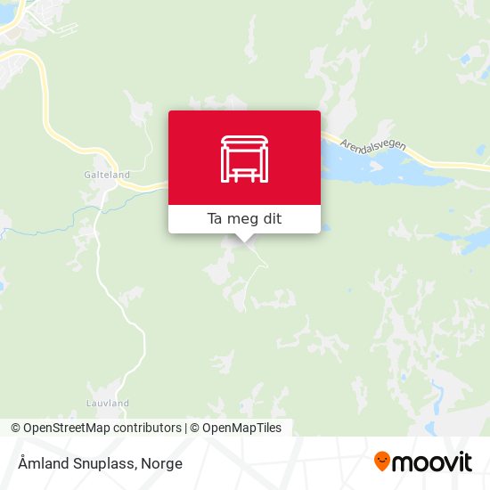 Åmland Snuplass kart