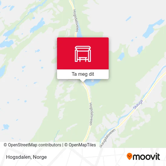 Hogsdalen kart
