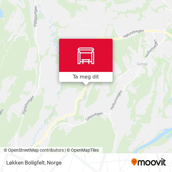 Løkken Boligfelt kart