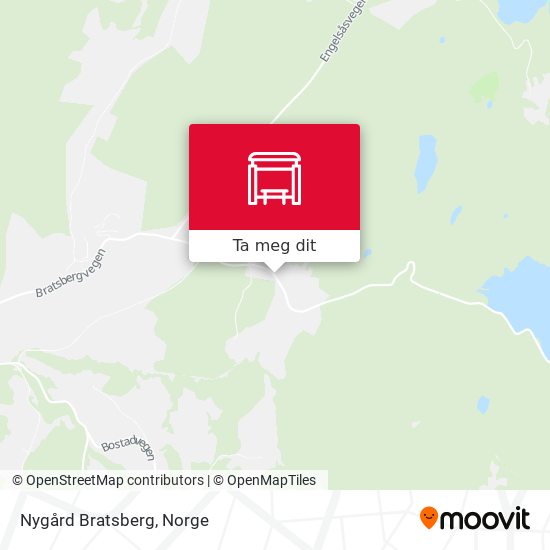 Nygård Bratsberg kart
