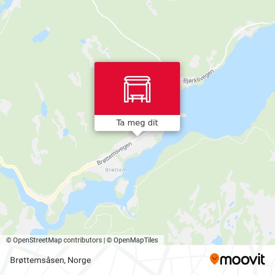 Brøttemsåsen kart