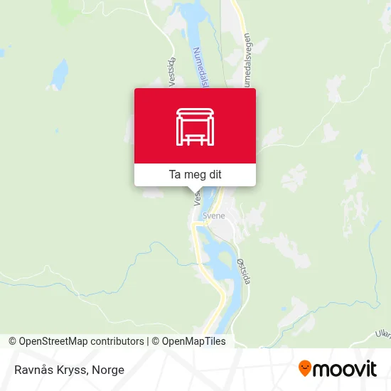 Ravnås Kryss kart