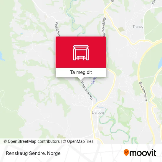 Renskaug Søndre kart