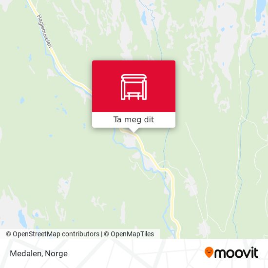 Medalen kart