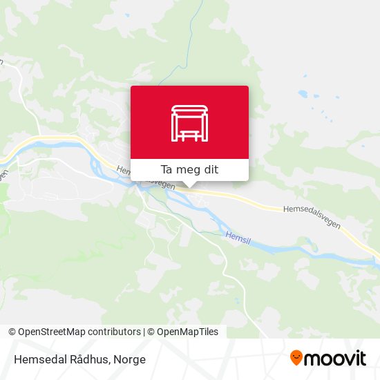 Hemsedal Rådhus kart