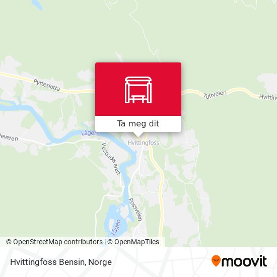 Hvittingfoss Bensin kart