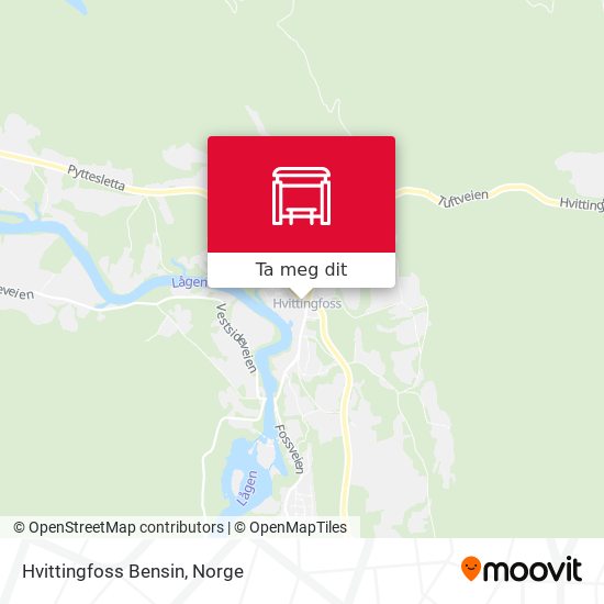 Hvittingfoss Bensin kart