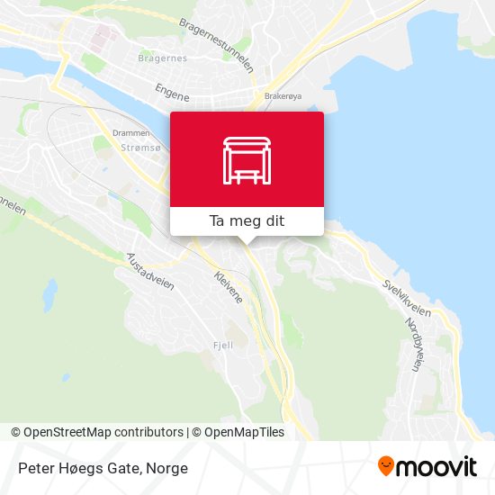 Peter Høegs Gate kart