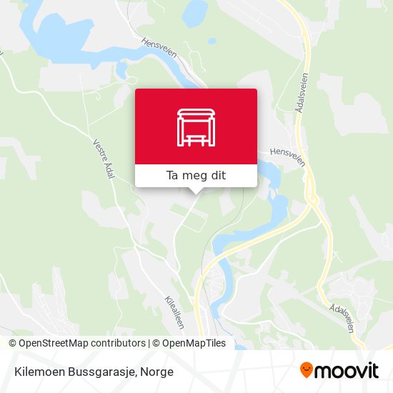 Kilemoen Bussgarasje kart