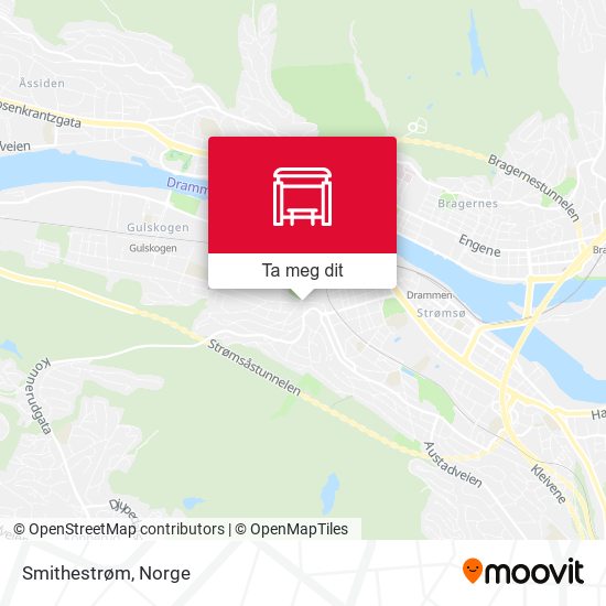 Smithestrøm kart