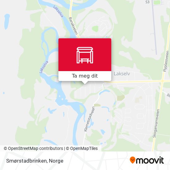 Smørstadbrinken kart