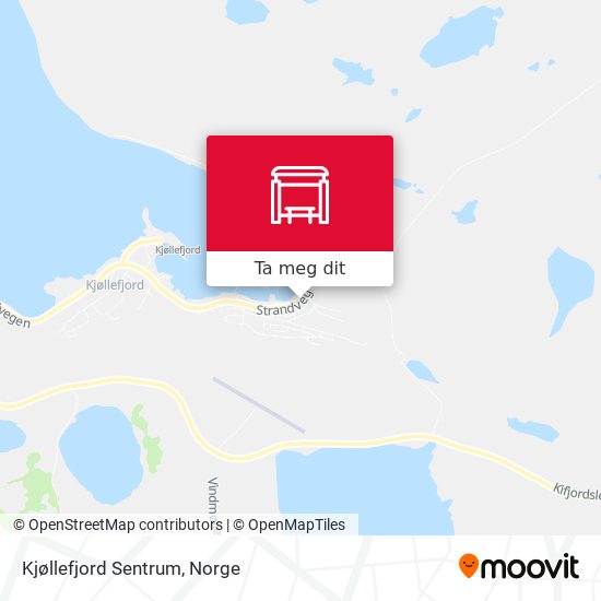 Kjøllefjord Sentrum kart