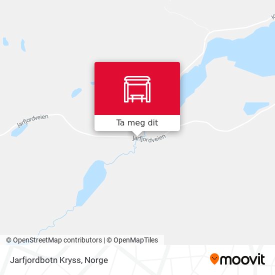 Jarfjordbotn Kryss kart