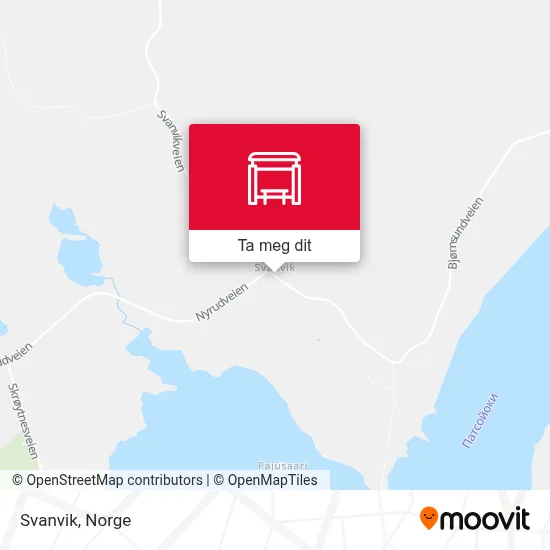 Svanvik kart