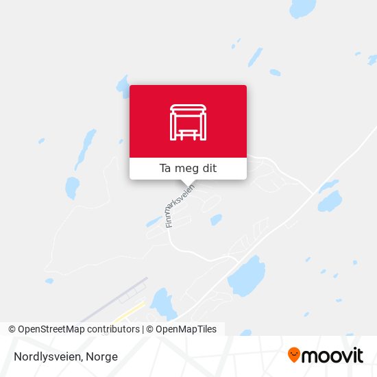 Nordlysveien kart