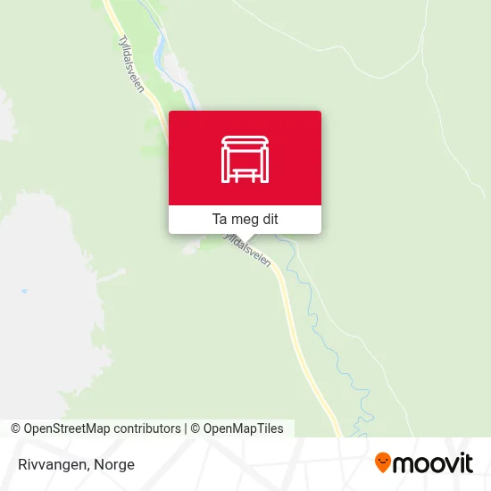 Rivvangen kart