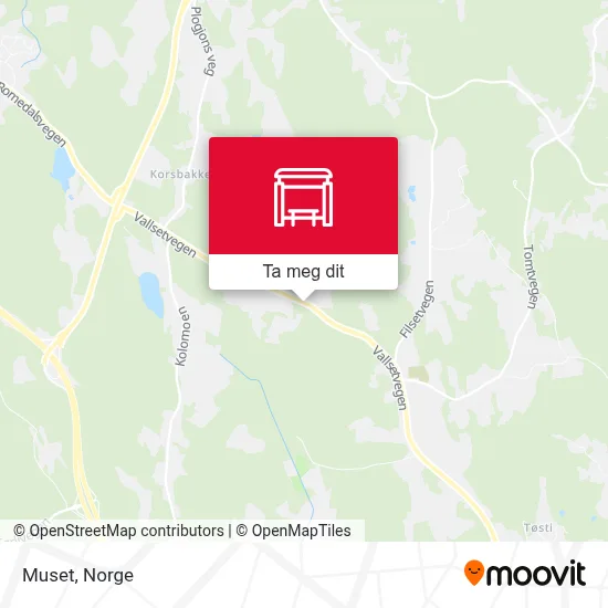 Muset kart
