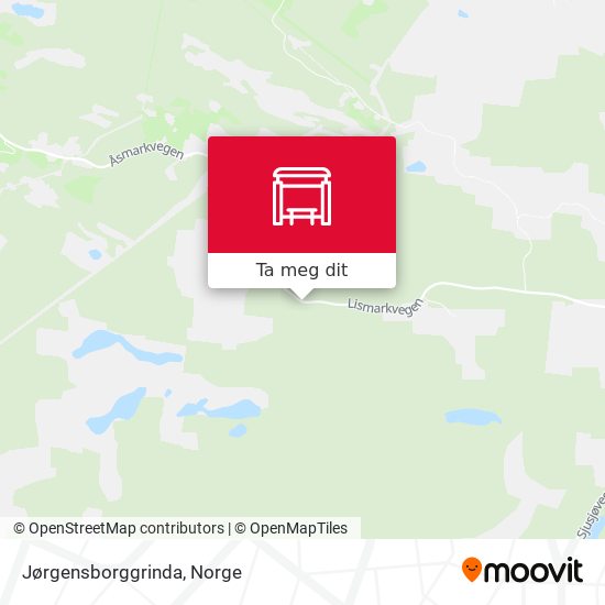 Jørgensborggrinda kart