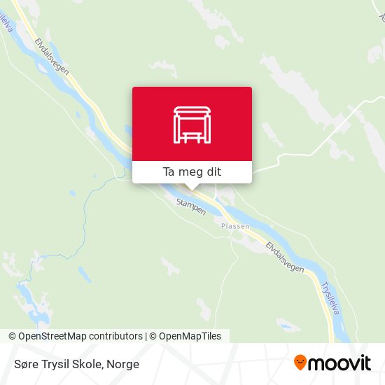 Søre Trysil Skole kart