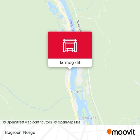 Bagroen kart
