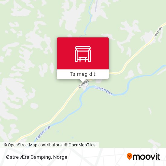 Østre Æra Camping kart