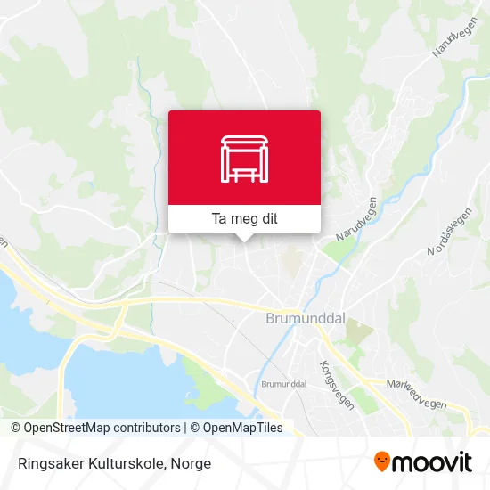 Ringsaker Kulturskole kart