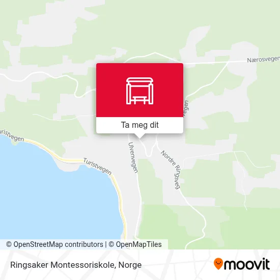 Ringsaker Montessoriskole kart