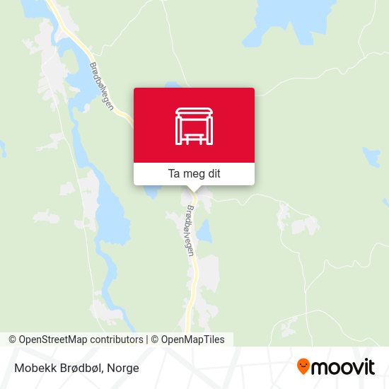 Mobekk Brødbøl kart