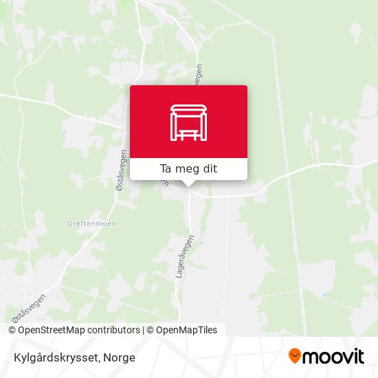 Kylgårdskrysset kart