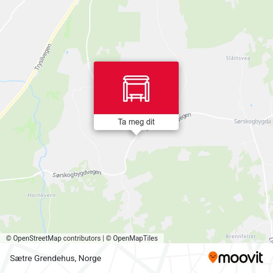 Sætre Grendehus kart