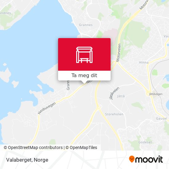 Valaberget kart