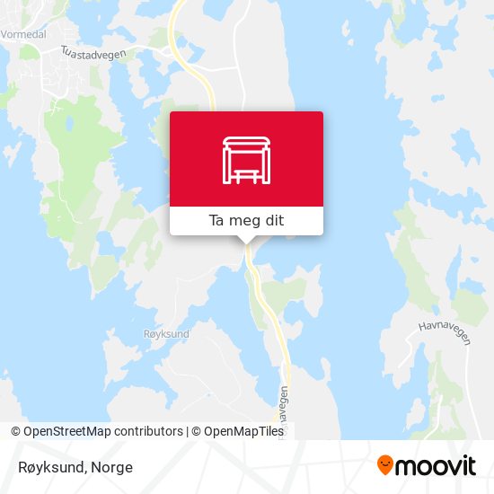 Røyksund kart