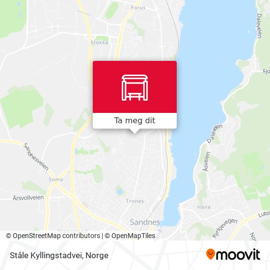 Ståle Kyllingstadvei kart