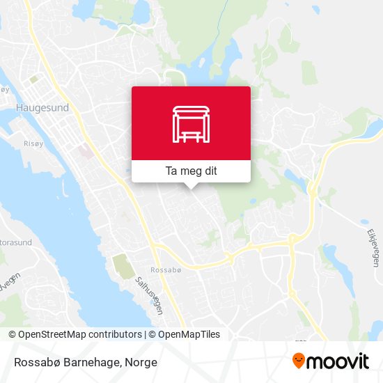 Rossabø Barnehage kart