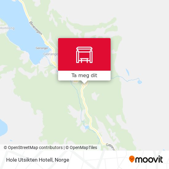 Hole Utsikten Hotell kart