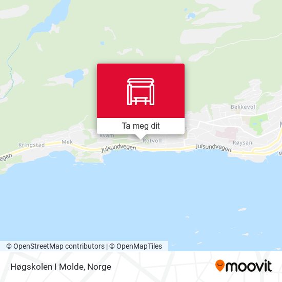 Høgskolen I Molde kart