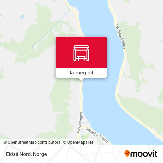 Eidså Nord kart