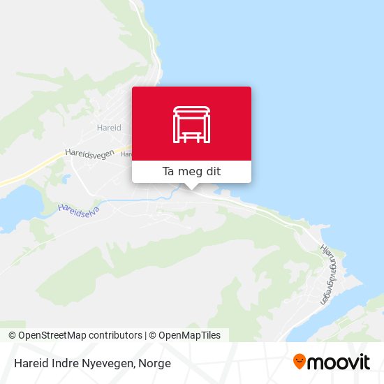 Hareid Indre Nyevegen kart
