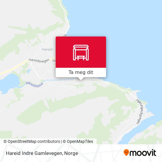 Hareid Indre Gamlevegen kart