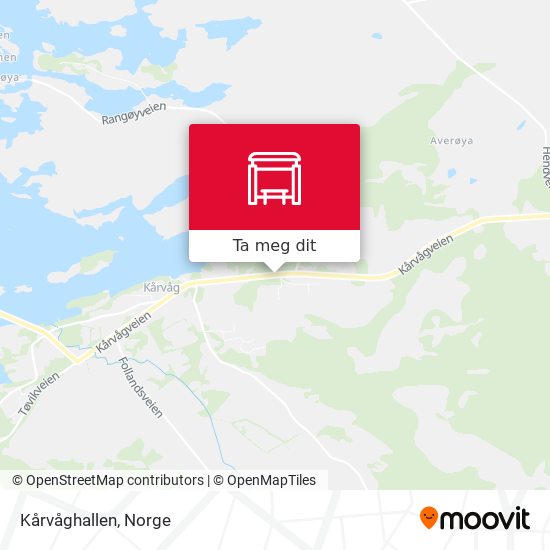 Kårvåghallen kart