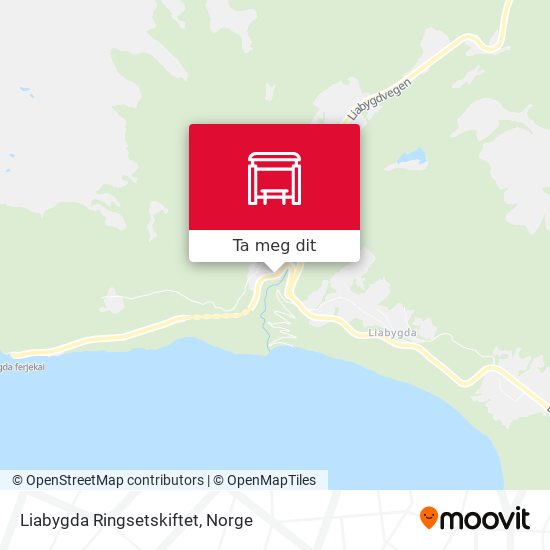 Liabygda Ringsetskiftet kart