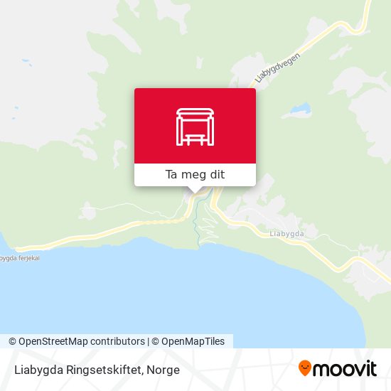 Liabygda Ringsetskiftet kart