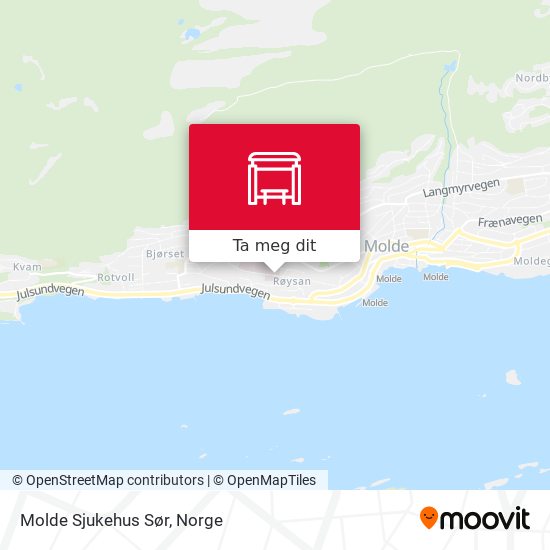 Molde Sjukehus Sør kart