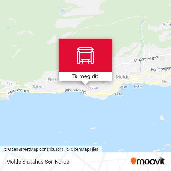 Molde Sjukehus Sør kart